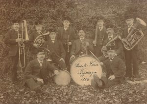 Das erste existierende Bild des Musikvereins Liggeringen von 1894